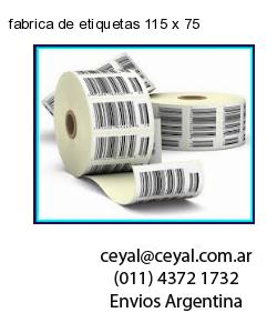 fabrica de etiquetas 115 x 75