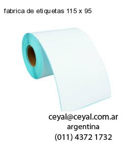 fabrica de etiquetas 115 x 95