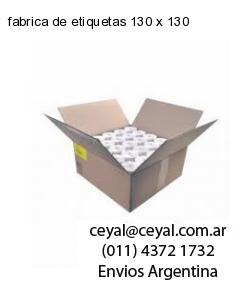 fabrica de etiquetas 130 x 130