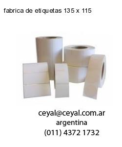 fabrica de etiquetas 135 x 115