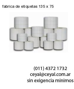 fabrica de etiquetas 135 x 75