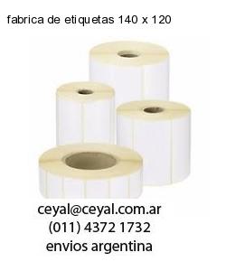 fabrica de etiquetas 140 x 120