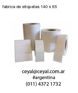 fabrica de etiquetas 140 x 65