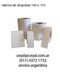 fabrica de etiquetas 145 x 110