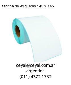 fabrica de etiquetas 145 x 145