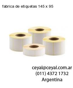 fabrica de etiquetas 145 x 95