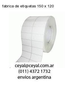 fabrica de etiquetas 150 x 120