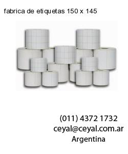 fabrica de etiquetas 150 x 145