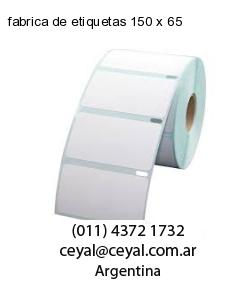 fabrica de etiquetas 150 x 65