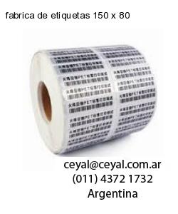 fabrica de etiquetas 150 x 80