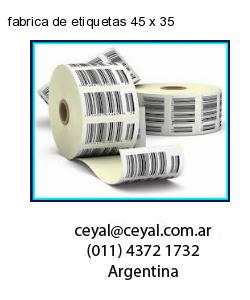 fabrica de etiquetas 45 x 35