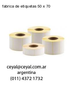 fabrica de etiquetas 50 x 70