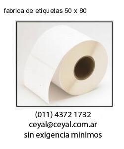 fabrica de etiquetas 50 x 80