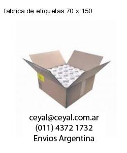 fabrica de etiquetas 70 x 150