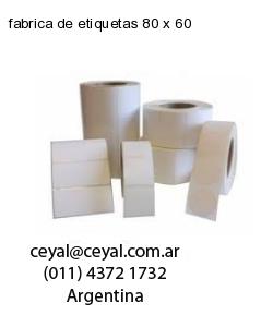 fabrica de etiquetas 80 x 60