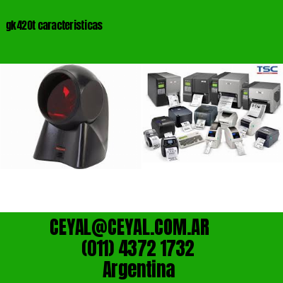 gk420t caracteristicas