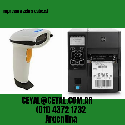 impresora zebra cabezal