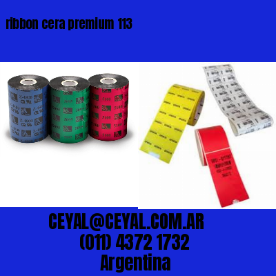 ribbon cera premium 113