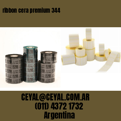 ribbon cera premium 344