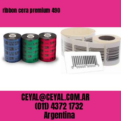 ribbon cera premium 490