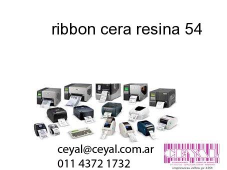 ribbon cera resina 54