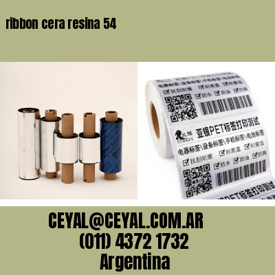 ribbon cera resina 54