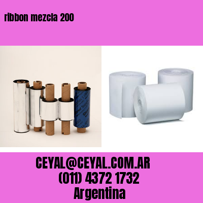 ribbon mezcla 200