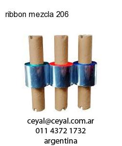ribbon mezcla 206