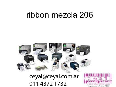 ribbon mezcla 206