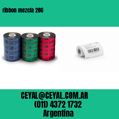 ribbon mezcla 286