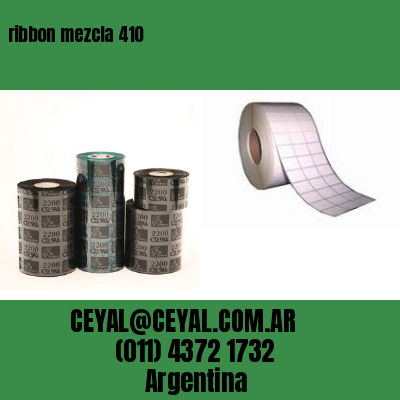 ribbon mezcla 410