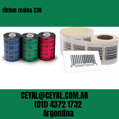 ribbon resina 238