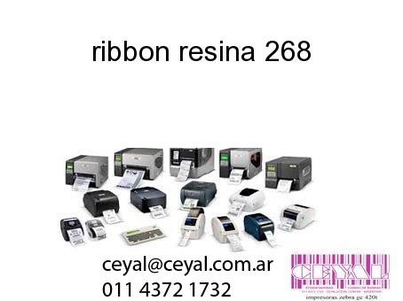 ribbon resina 268
