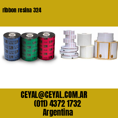 ribbon resina 324