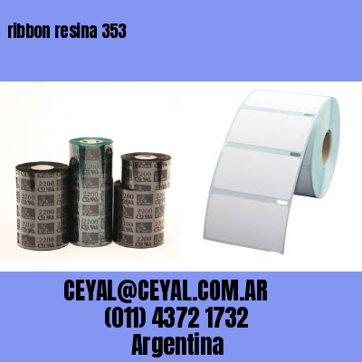 ribbon resina 353