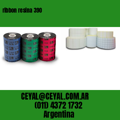 ribbon resina 390