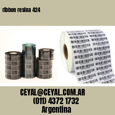 ribbon resina 424