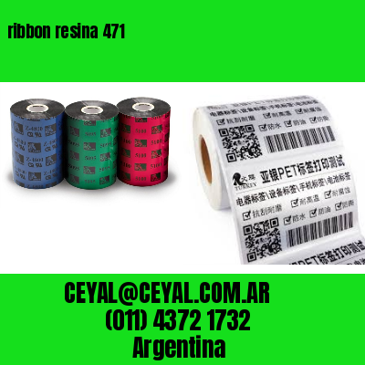 ribbon resina 471