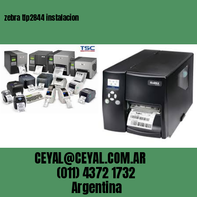 zebra tlp2844 instalacion