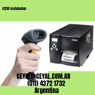 zt230 instalacion