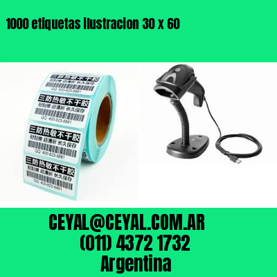1000 etiquetas ilustracion 30 x 60