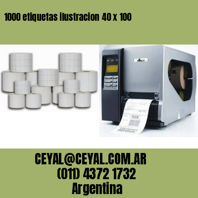 1000 etiquetas ilustracion 40 x 100