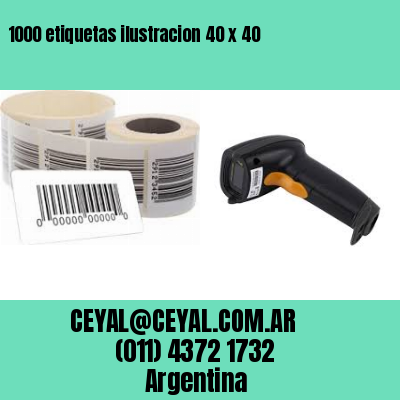 1000 etiquetas ilustracion 40 x 40