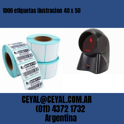 1000 etiquetas ilustracion 40 x 50