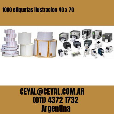 1000 etiquetas ilustracion 40 x 70