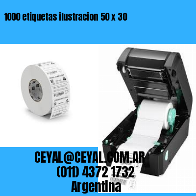 1000 etiquetas ilustracion 50 x 30