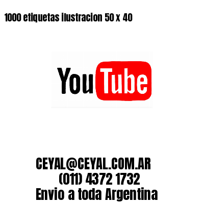 1000 etiquetas ilustracion 50 x 40
