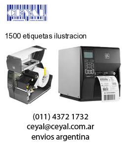 1500 etiquetas ilustracion
