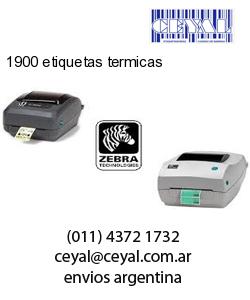 1900 etiquetas termicas