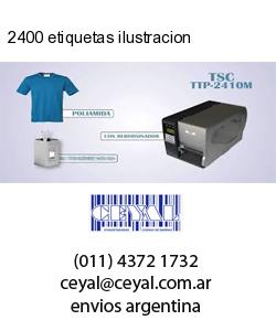 2400 etiquetas ilustracion